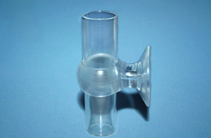 Saughalter Ø 30 mm - Pepino, glasklar